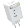 Muvit For Change MCACC0050 Cargador de Pared 1xUSB 2xUSB Tipo-C 100W Blanco